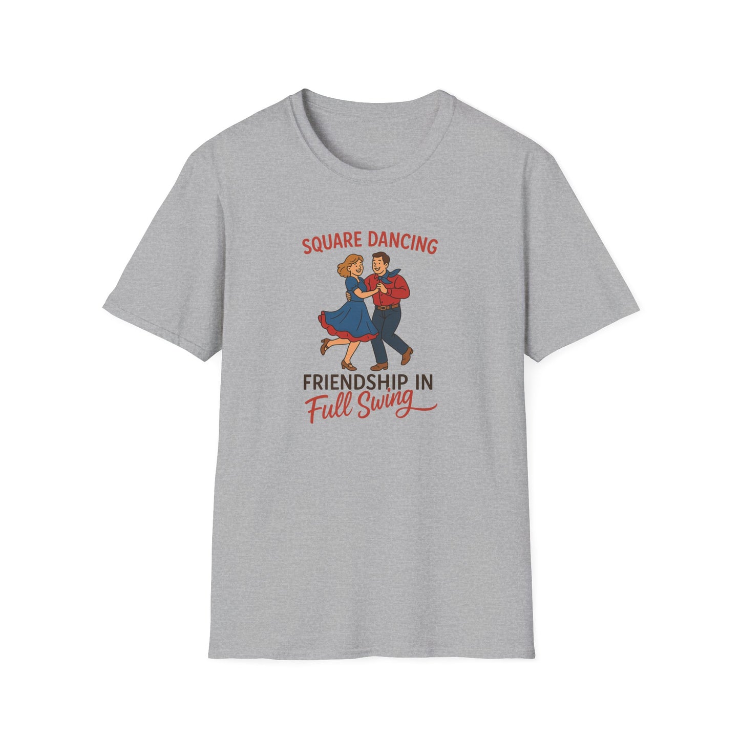 Square Dancing Friendship in Full Swing T-Shirt