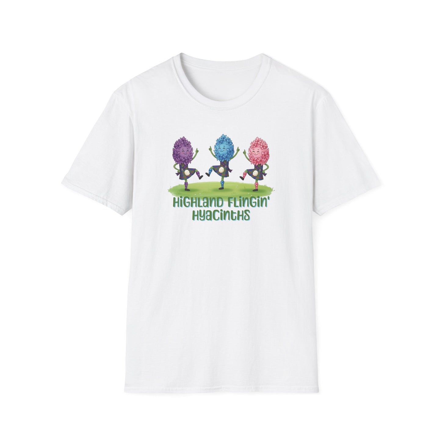 Highland Flingin' Hyacinths T-Shirt