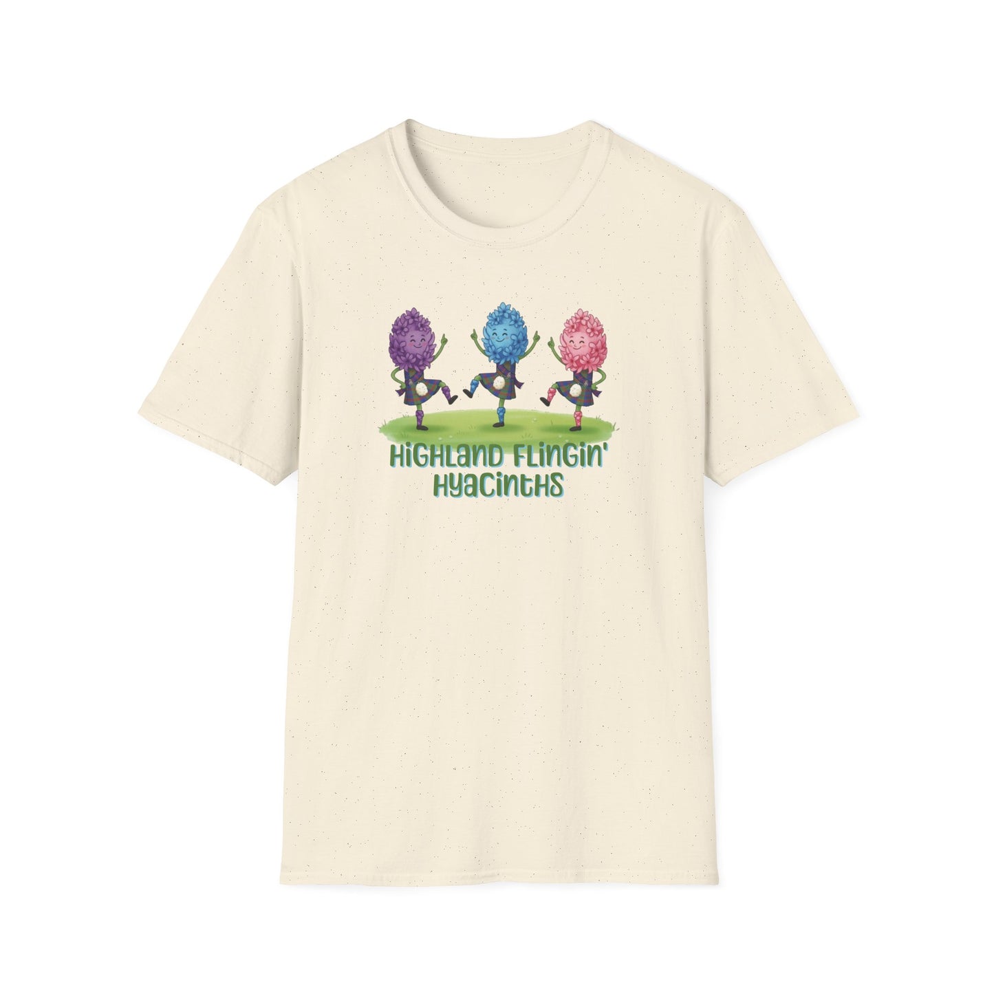 Highland Flingin' Hyacinths T-Shirt