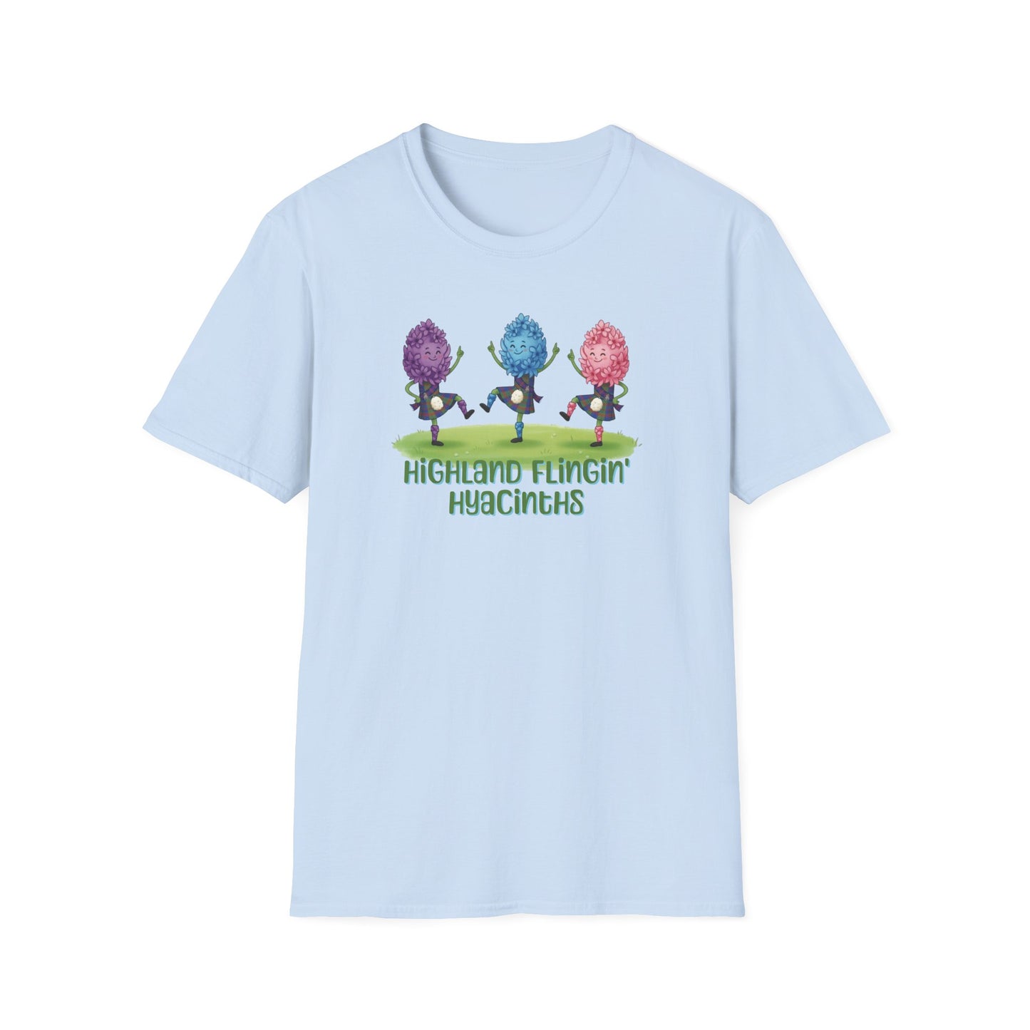 Highland Flingin' Hyacinths T-Shirt