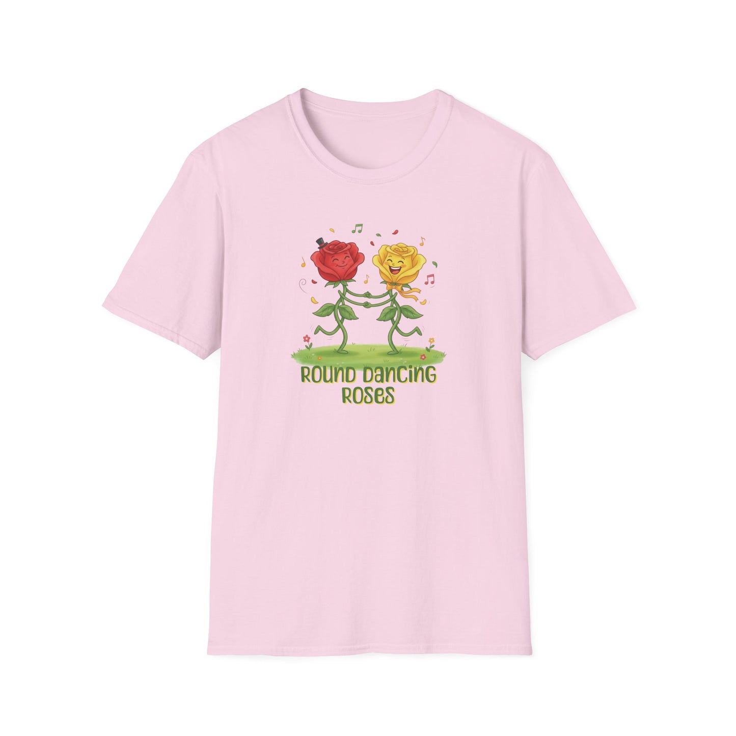Round Dancing Roses T-Shirt