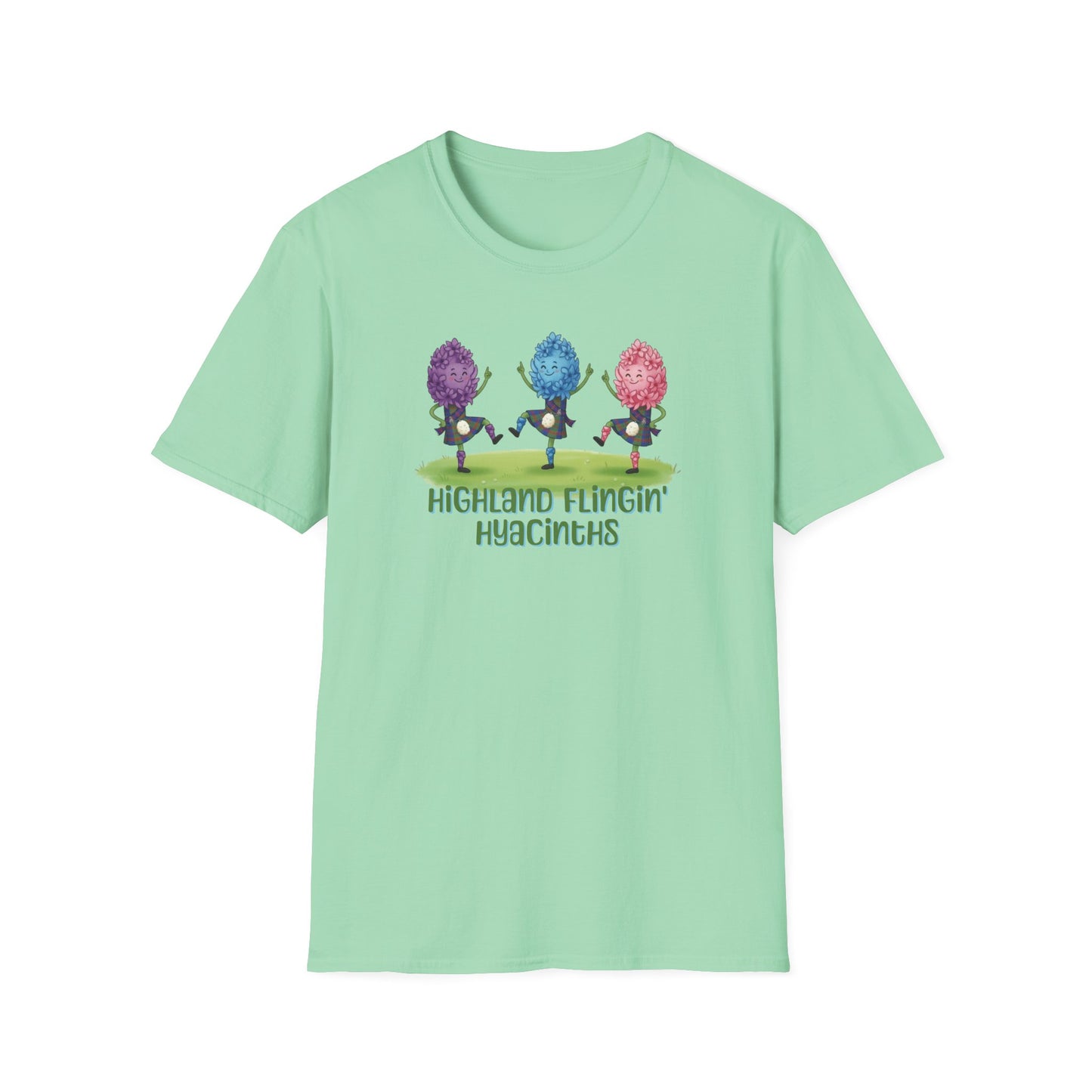 Highland Flingin' Hyacinths T-Shirt