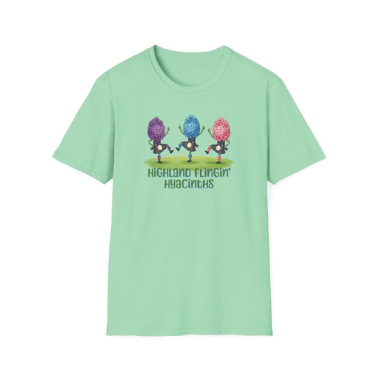 Highland Flingin' Hyacinths T-Shirt