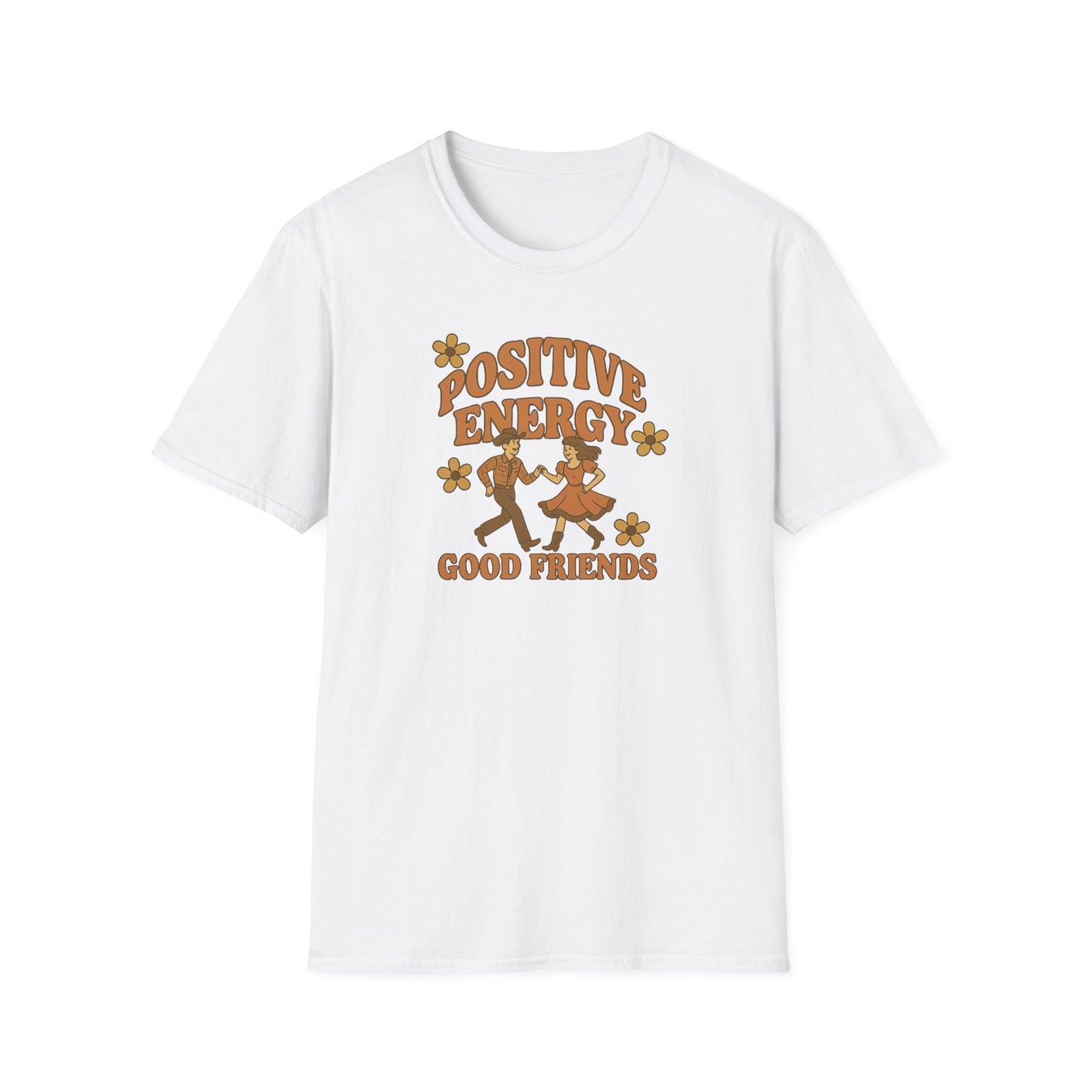 Positive Energy Good Friends Square Dance T-Shirt
