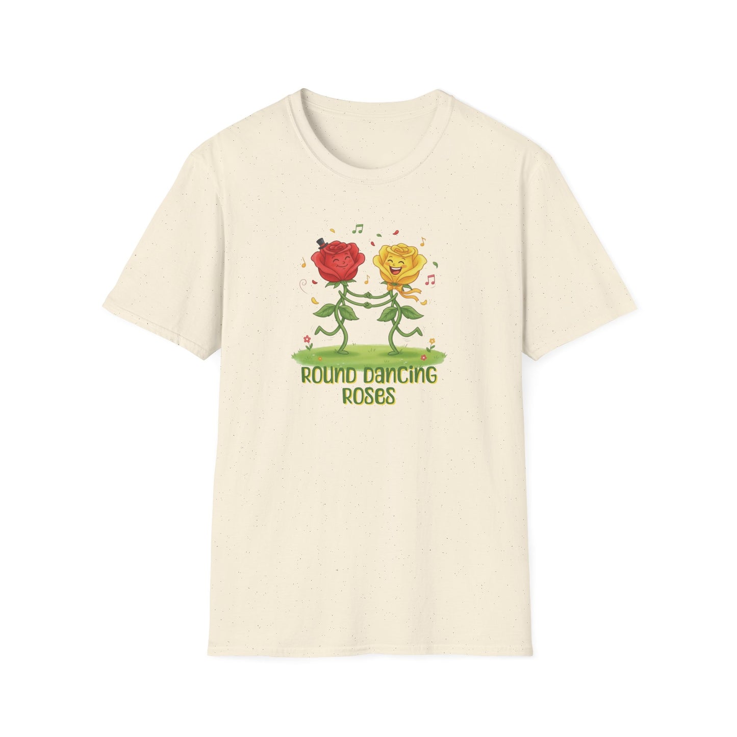 Round Dancing Roses T-Shirt