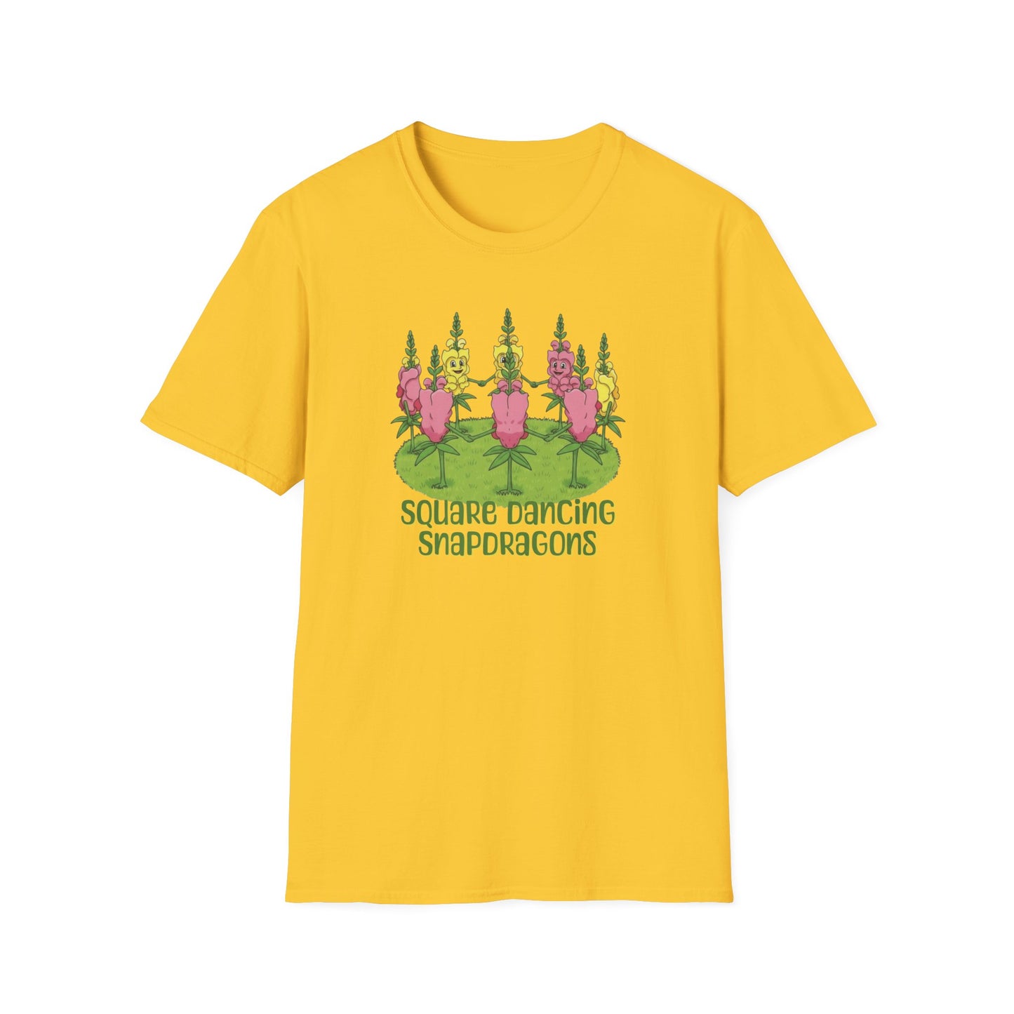 Square Dancing Snapdragons T-Shirt