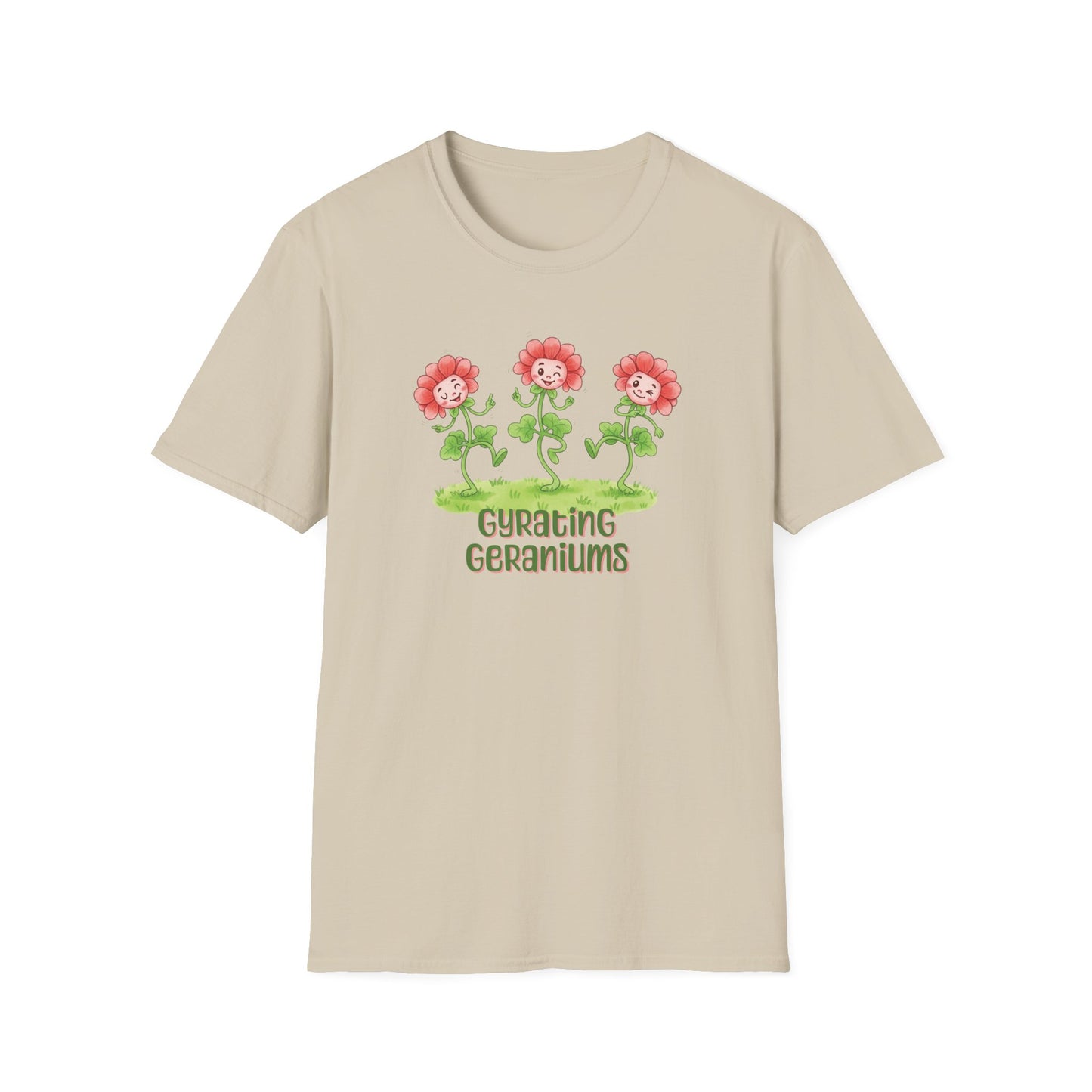 Gyrating Geraniums T-Shirt