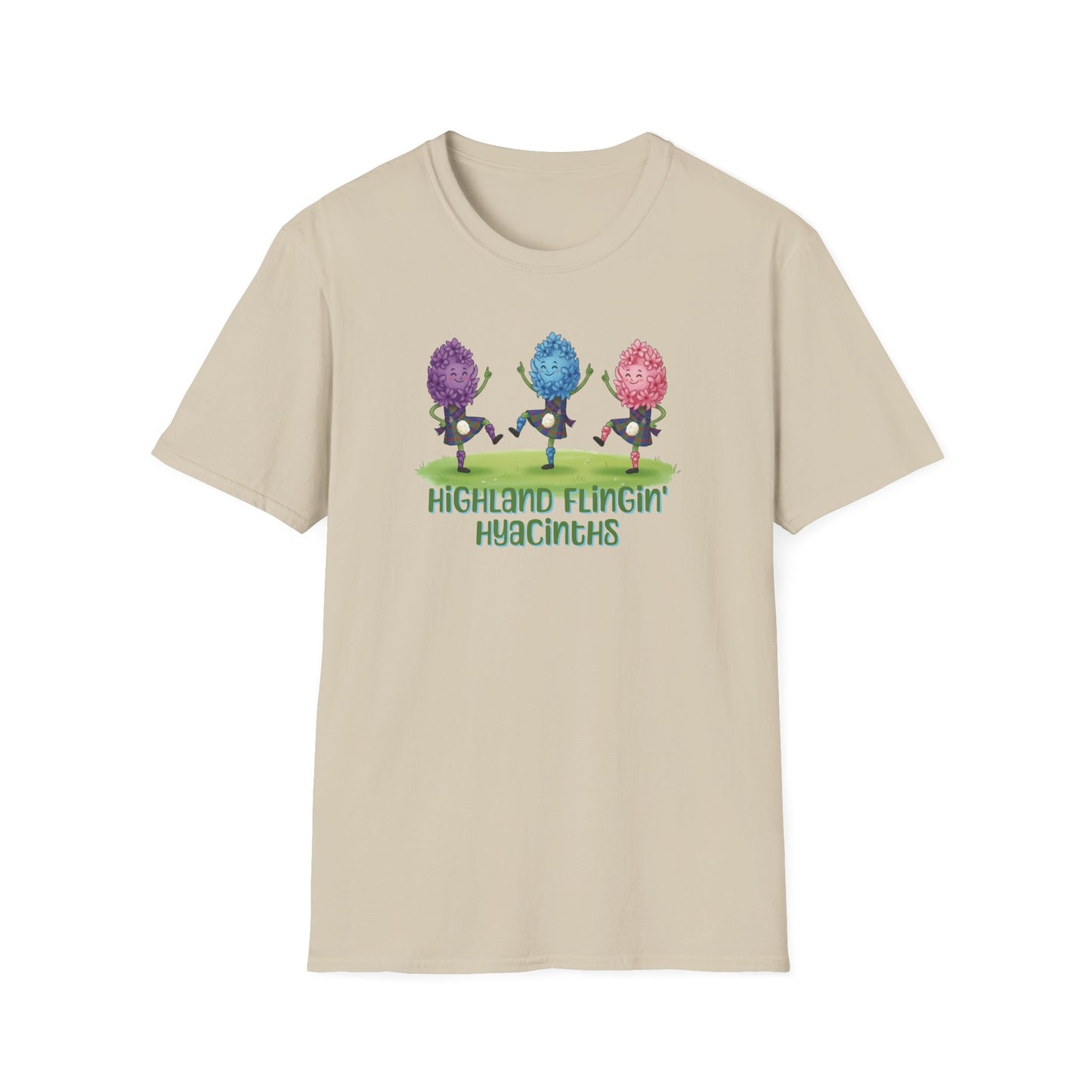 Highland Flingin' Hyacinths T-Shirt
