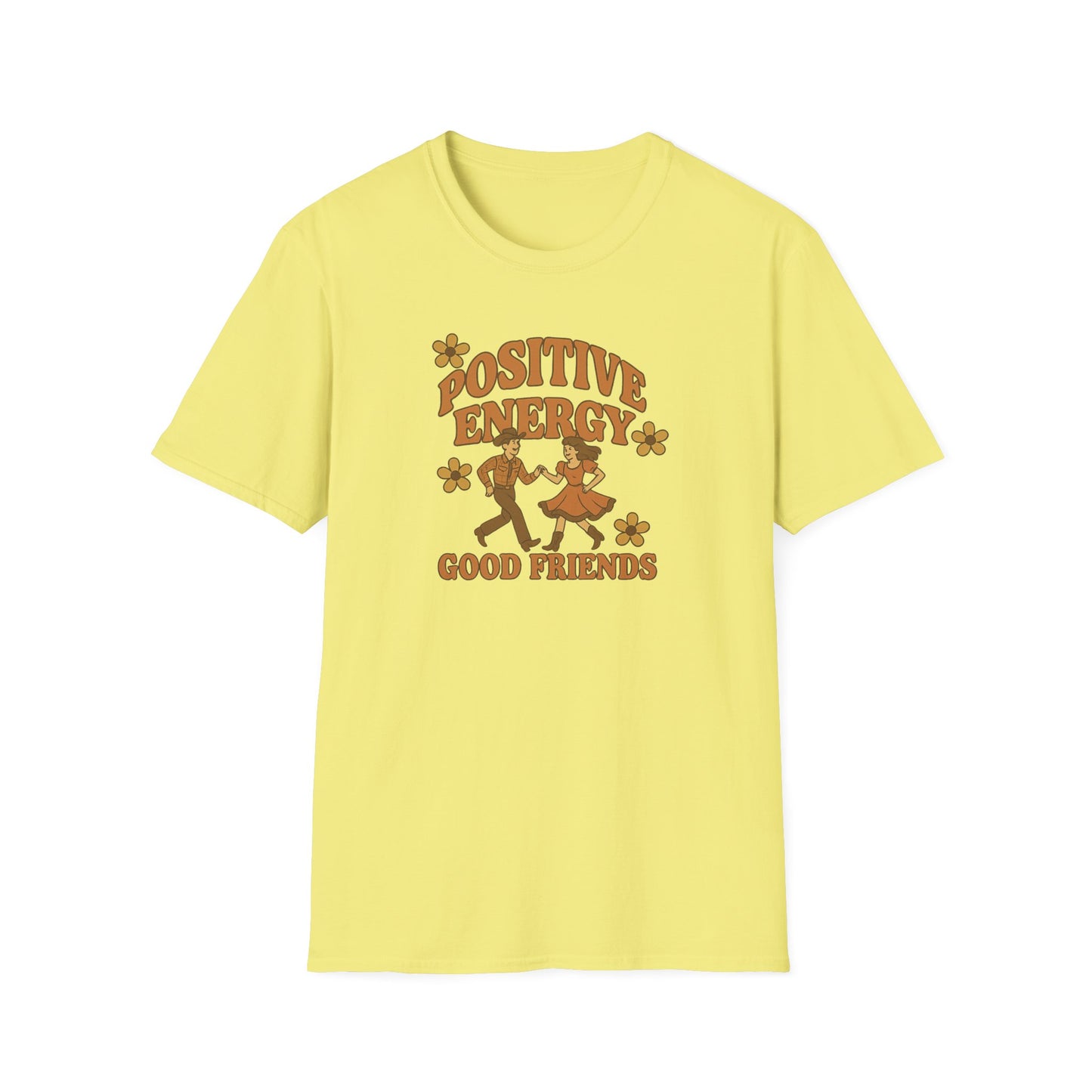 Positive Energy Good Friends Square Dance T-Shirt