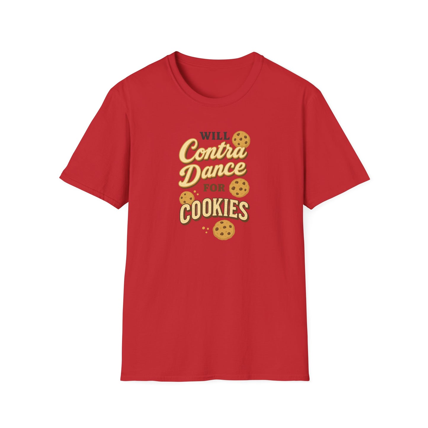 Will Contra Dance for Cookies T-Shirt