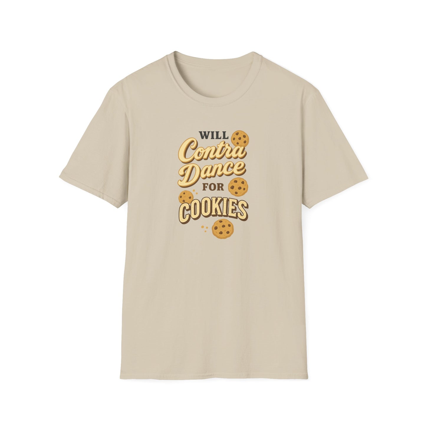 Will Contra Dance for Cookies T-Shirt