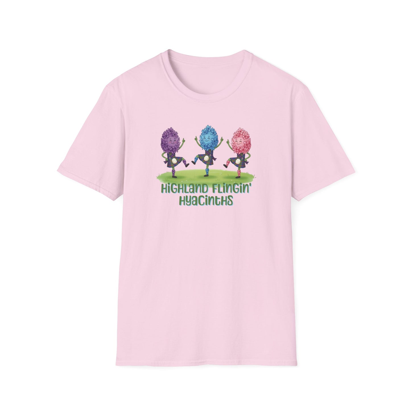 Highland Flingin' Hyacinths T-Shirt