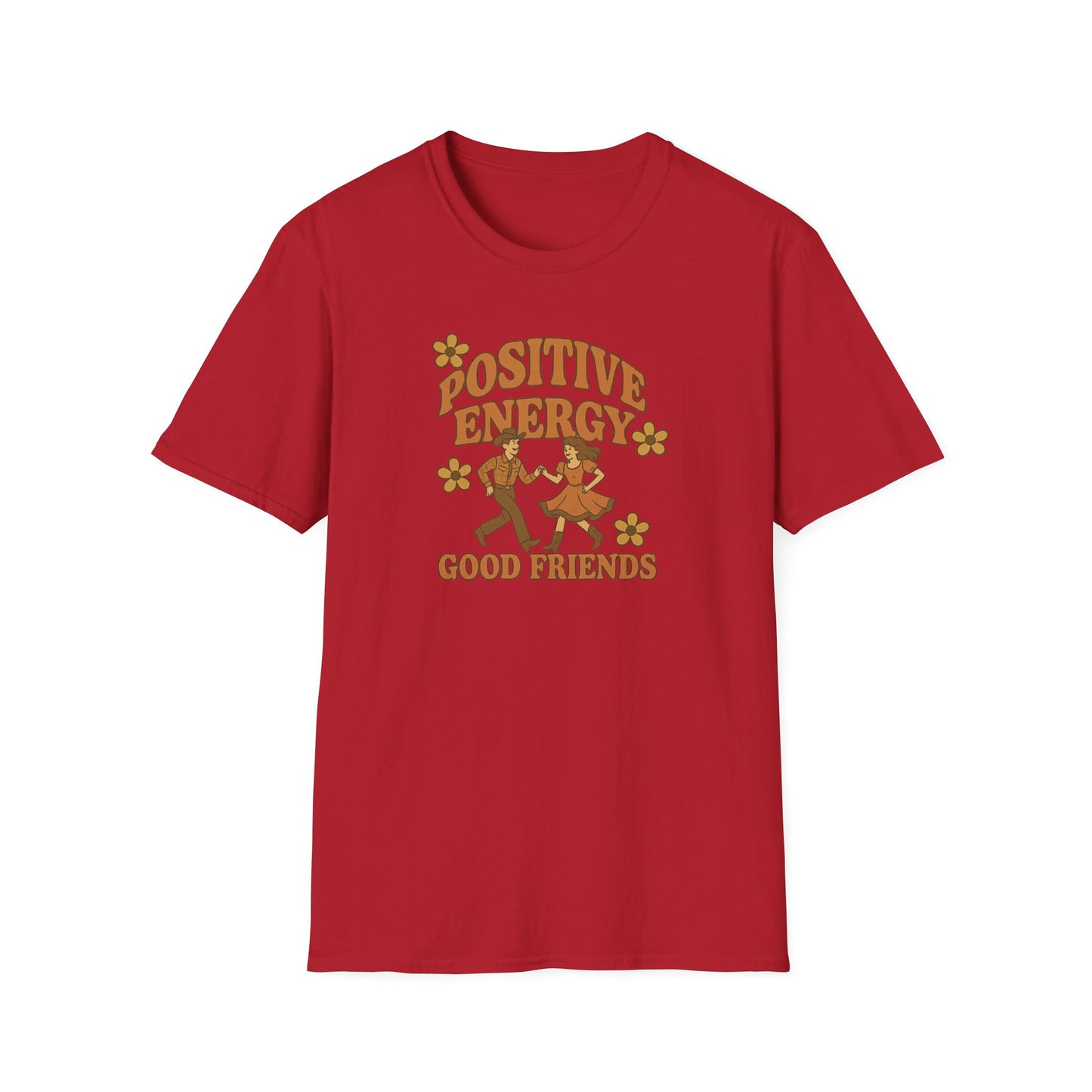 Positive Energy Good Friends Square Dance T-Shirt