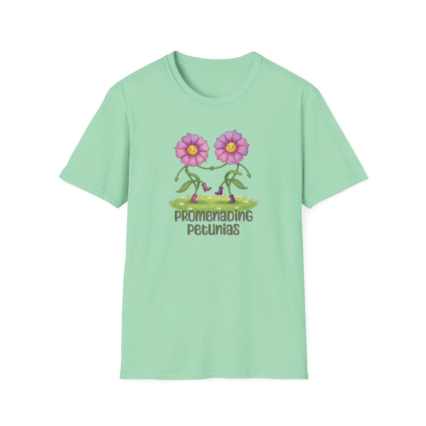 Promenading Petunias T-Shirt