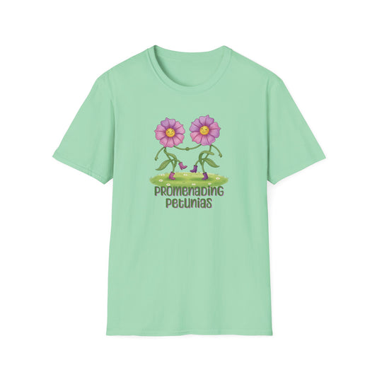 Promenading Petunias T-Shirt
