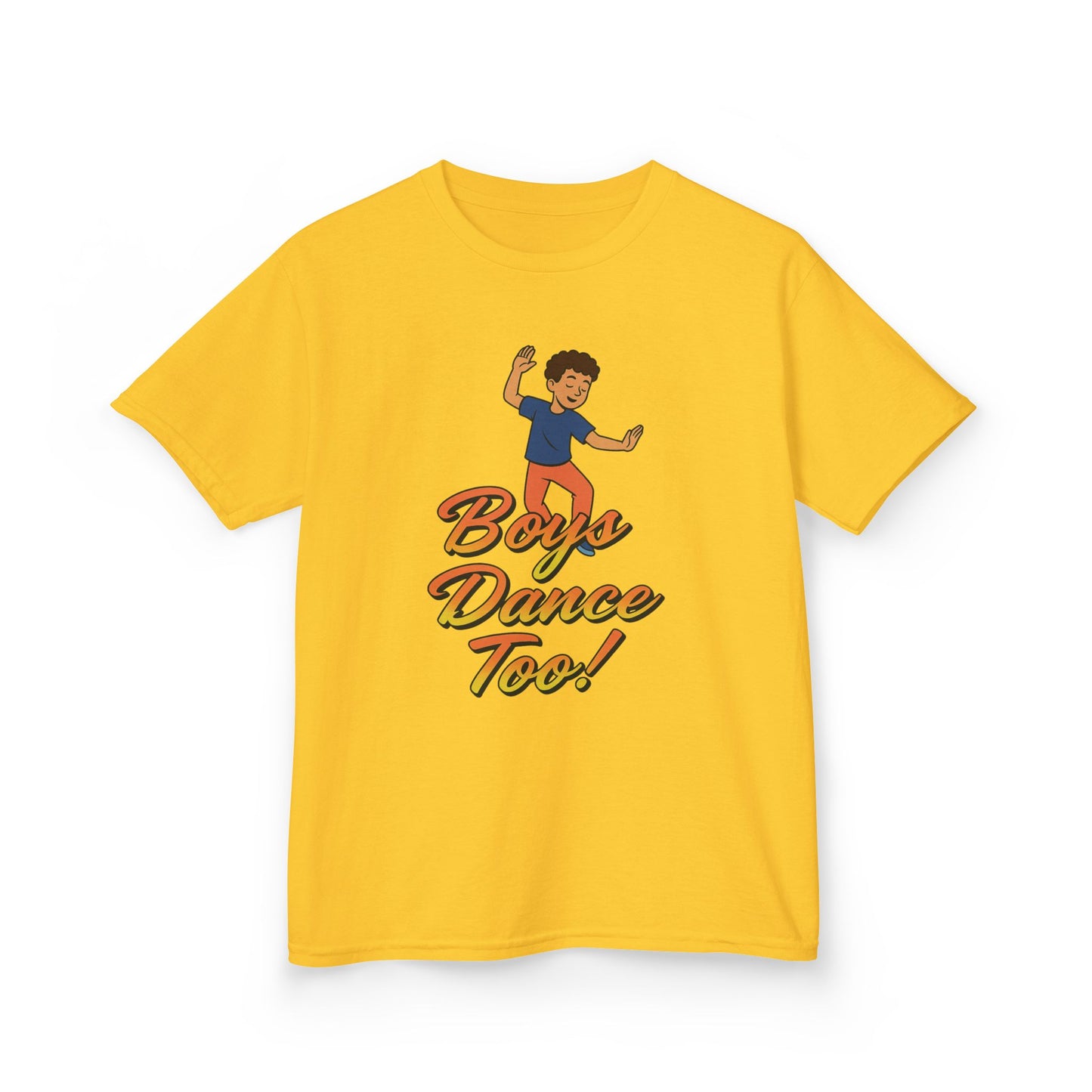 Kids Boys Dance Too! T-Shirt, Design 3