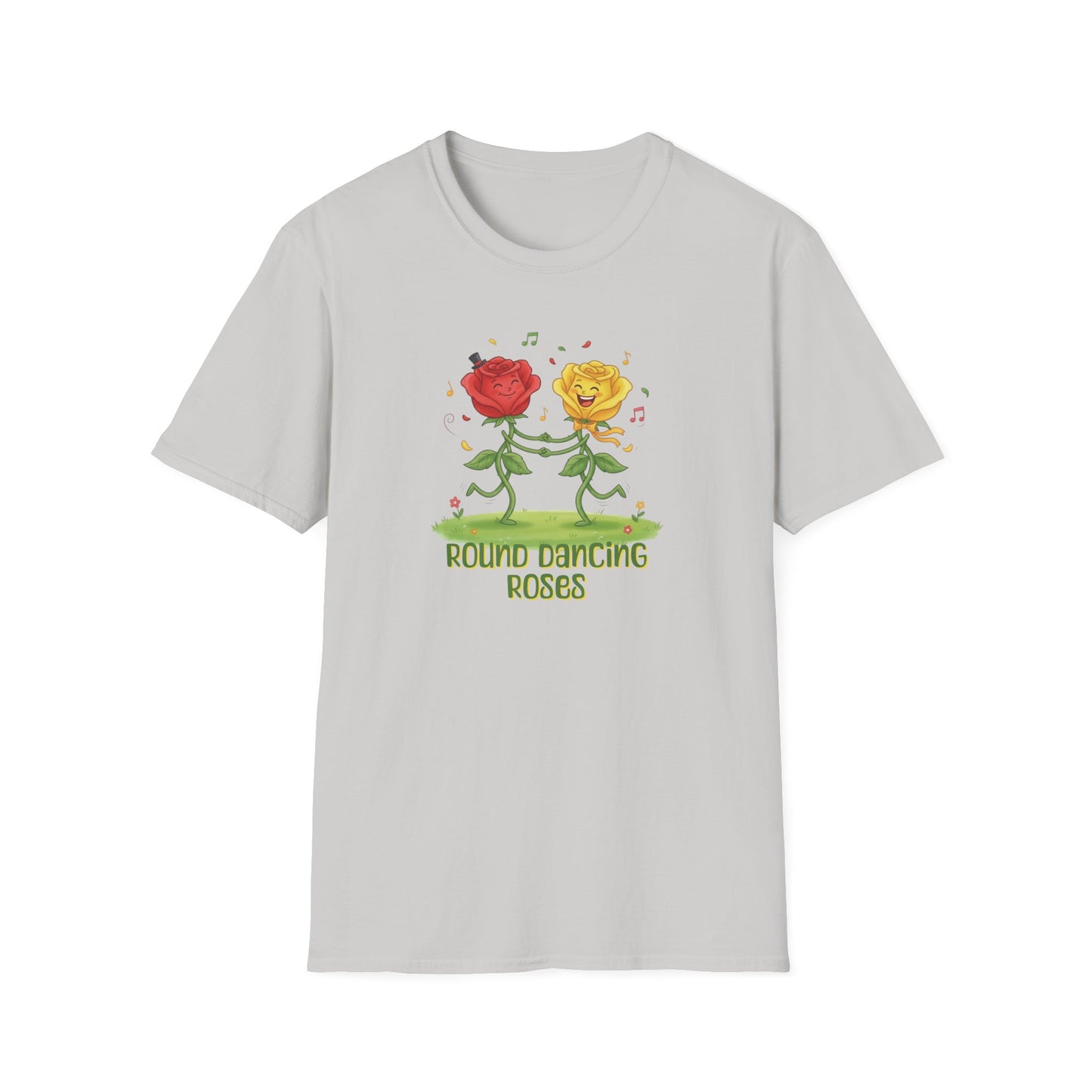 Round Dancing Roses T-Shirt