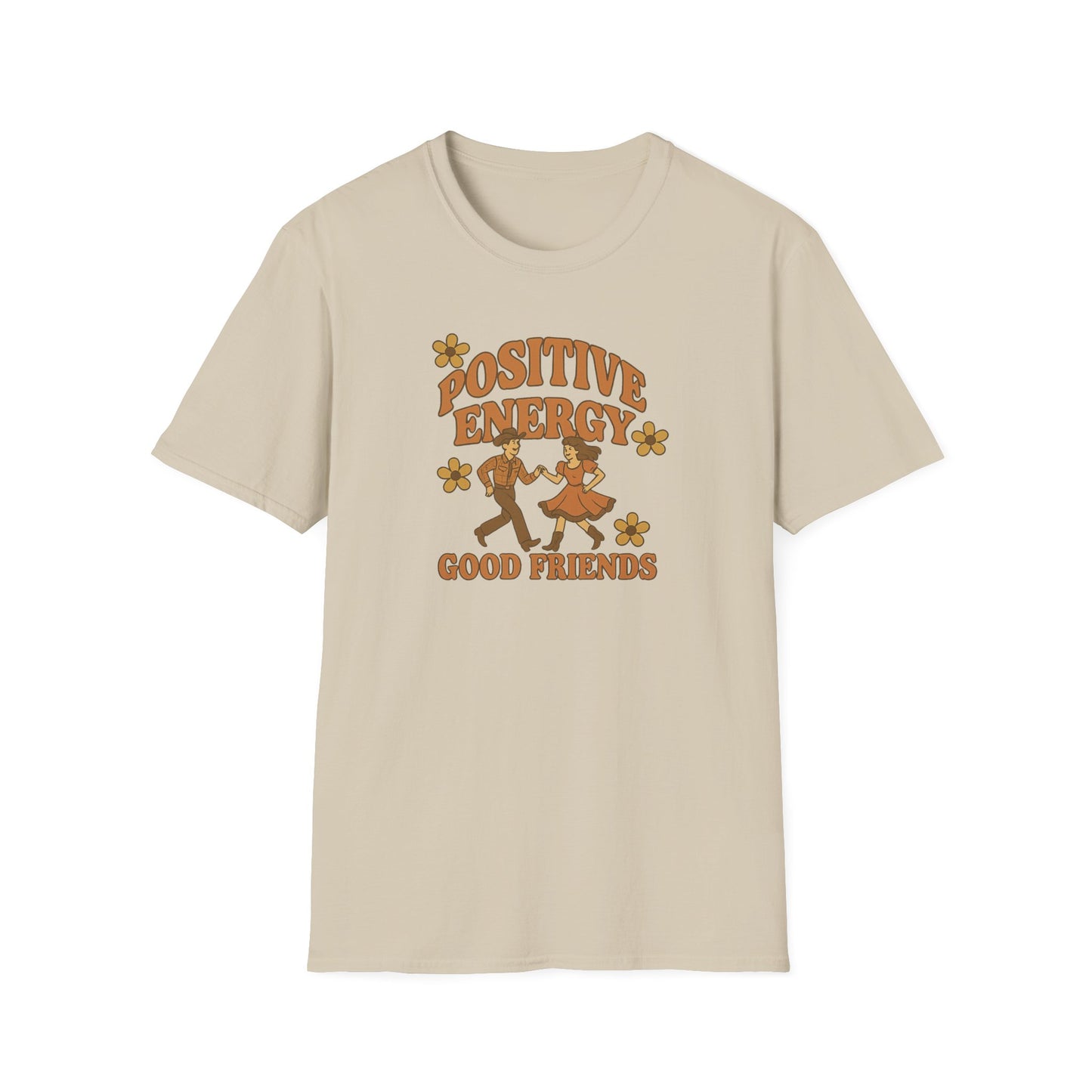 Positive Energy Good Friends Square Dance T-Shirt