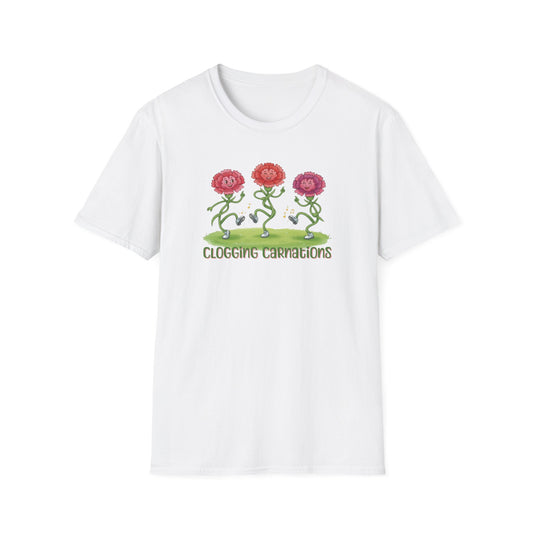 Clogging Carnations T-Shirt