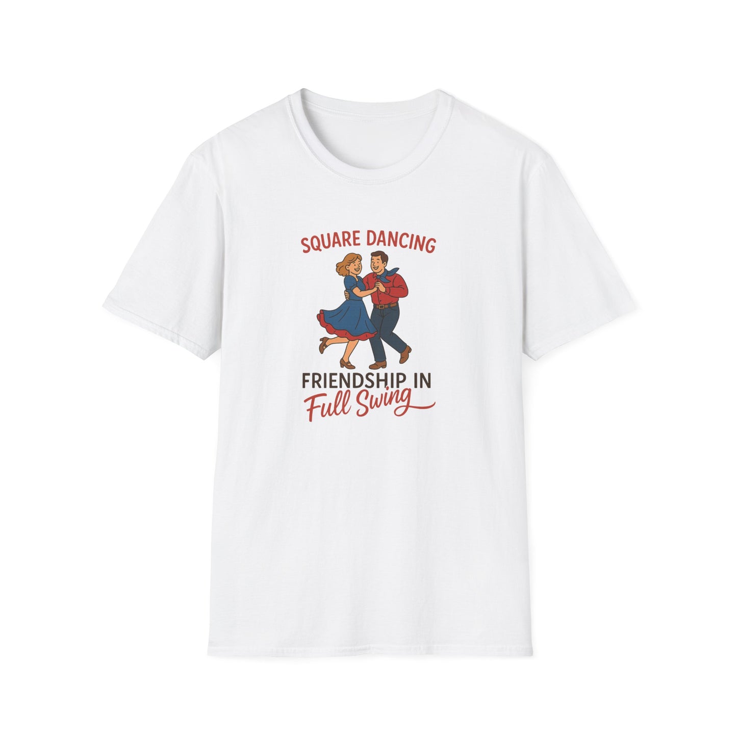 Square Dancing Friendship in Full Swing T-Shirt