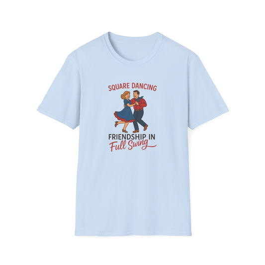 Square Dancing Friendship in Full Swing T-Shirt