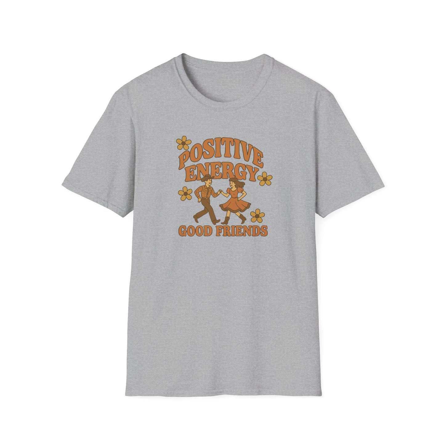 Positive Energy Good Friends Square Dance T-Shirt