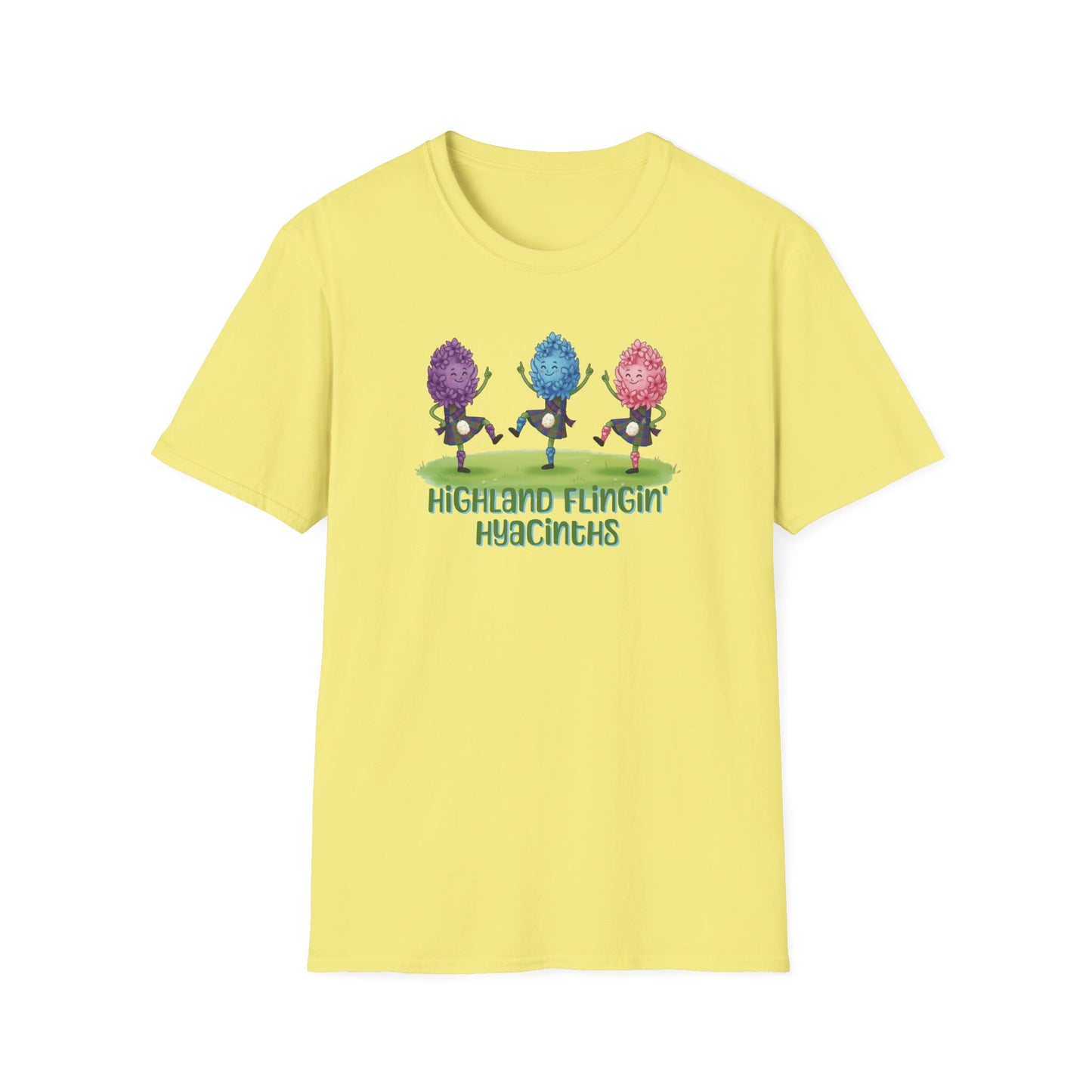 Highland Flingin' Hyacinths T-Shirt