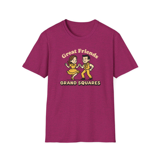 Great Friends Grand Squares T-Shirt