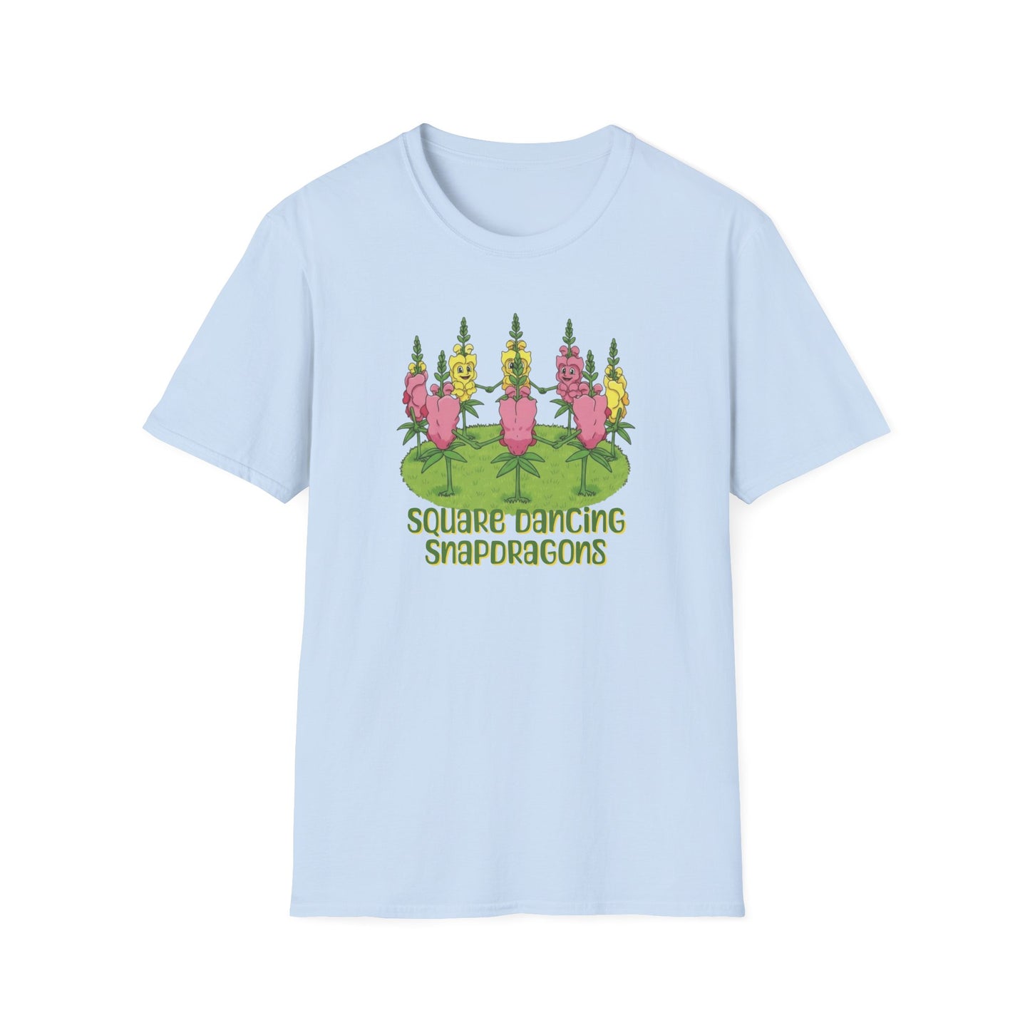 Square Dancing Snapdragons T-Shirt