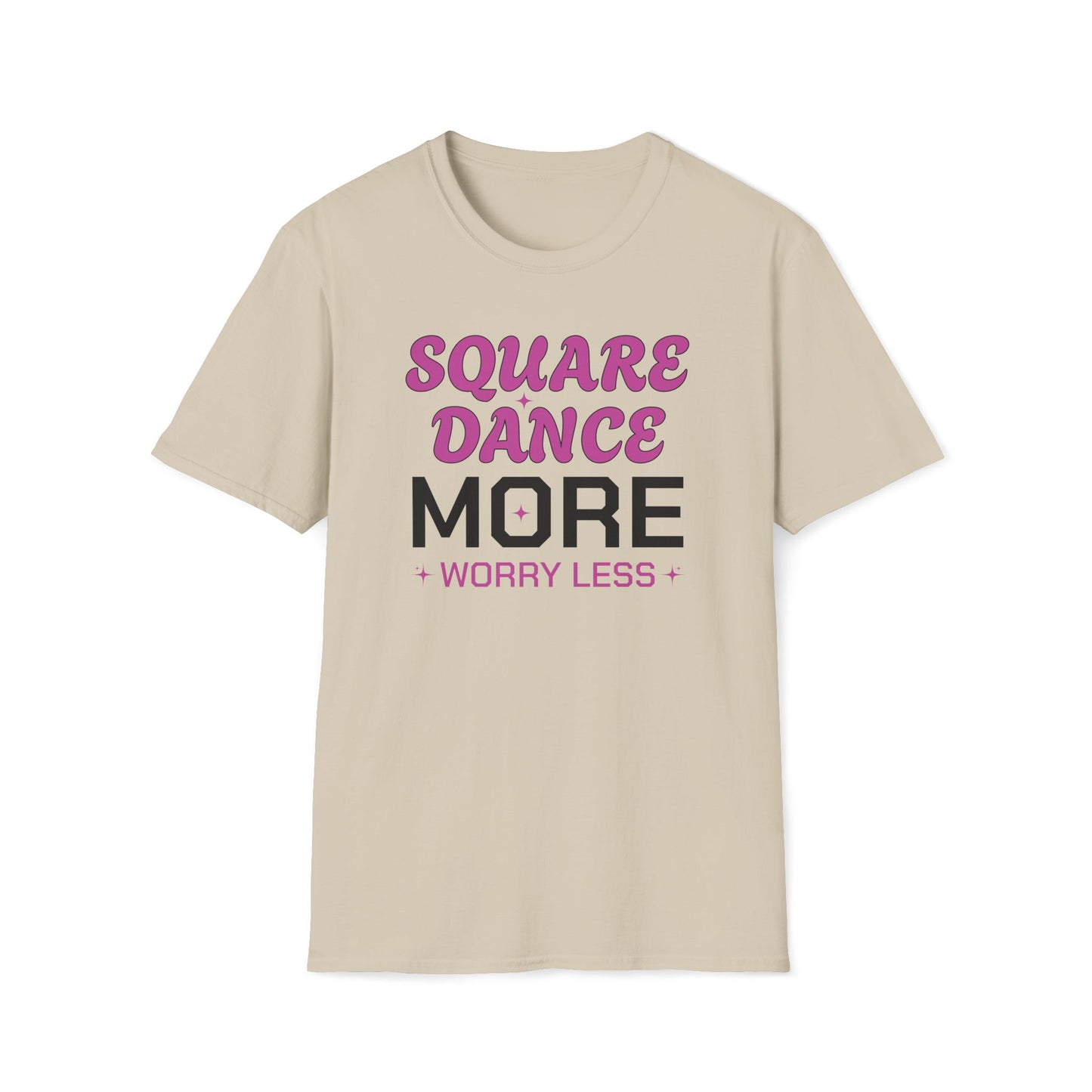 Square Dance More Worry Less T-Shirt