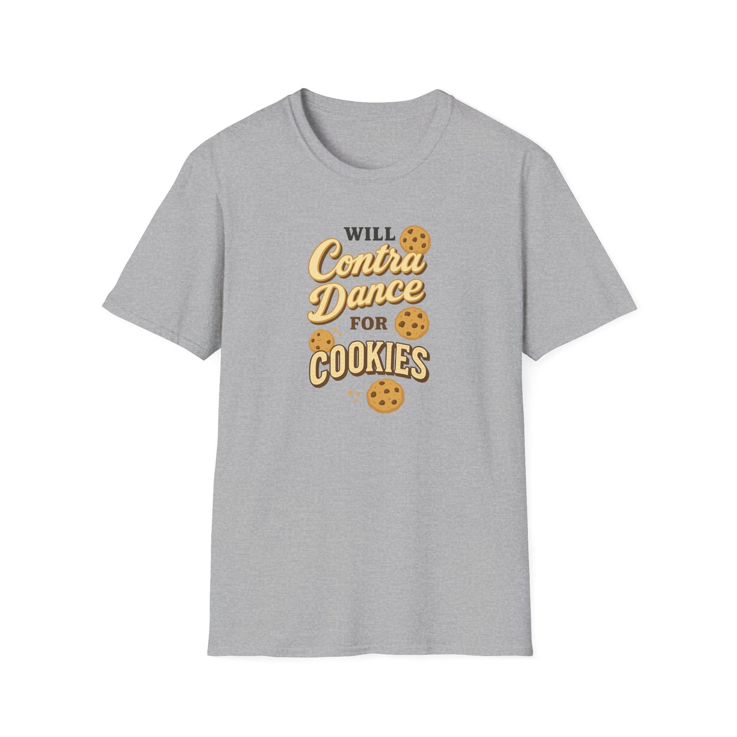 Will Contra Dance for Cookies T-Shirt