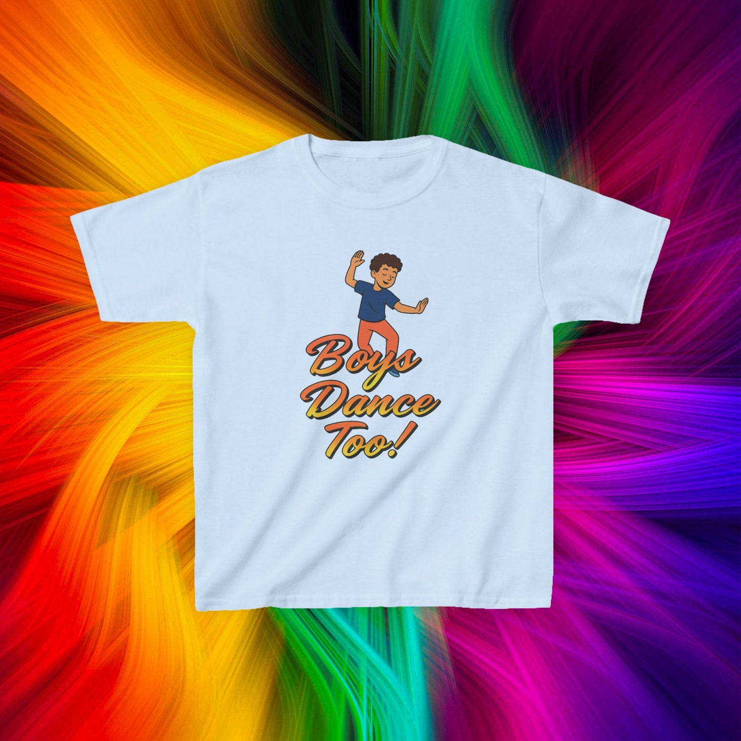 Kids Boys Dance Too! T-Shirt, Design 3