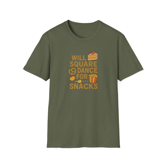 Will Square Dance for Snacks T-Shirt
