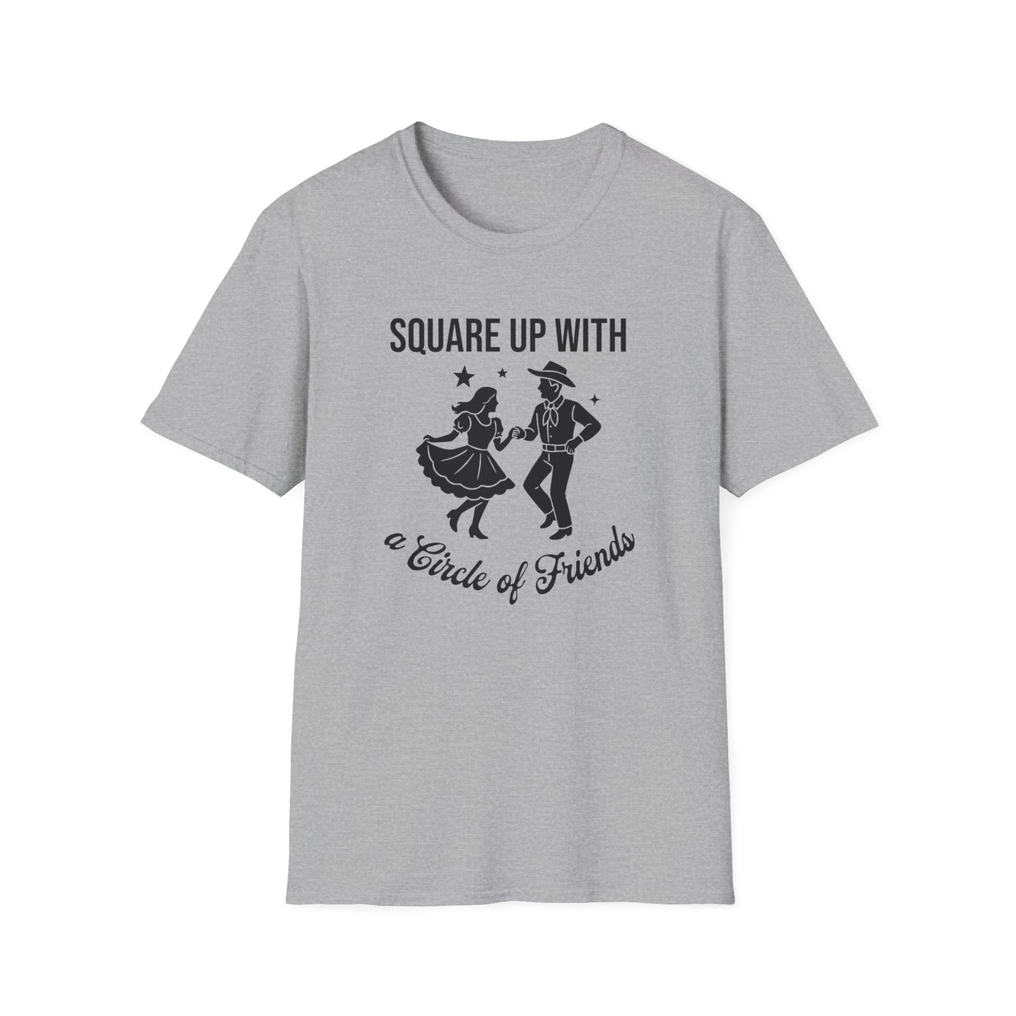 Square Up with a Circle of Friends T-Shirt