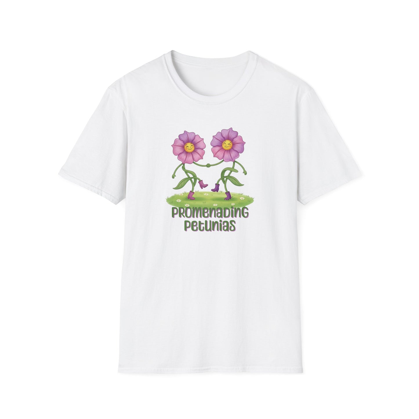 Promenading Petunias T-Shirt