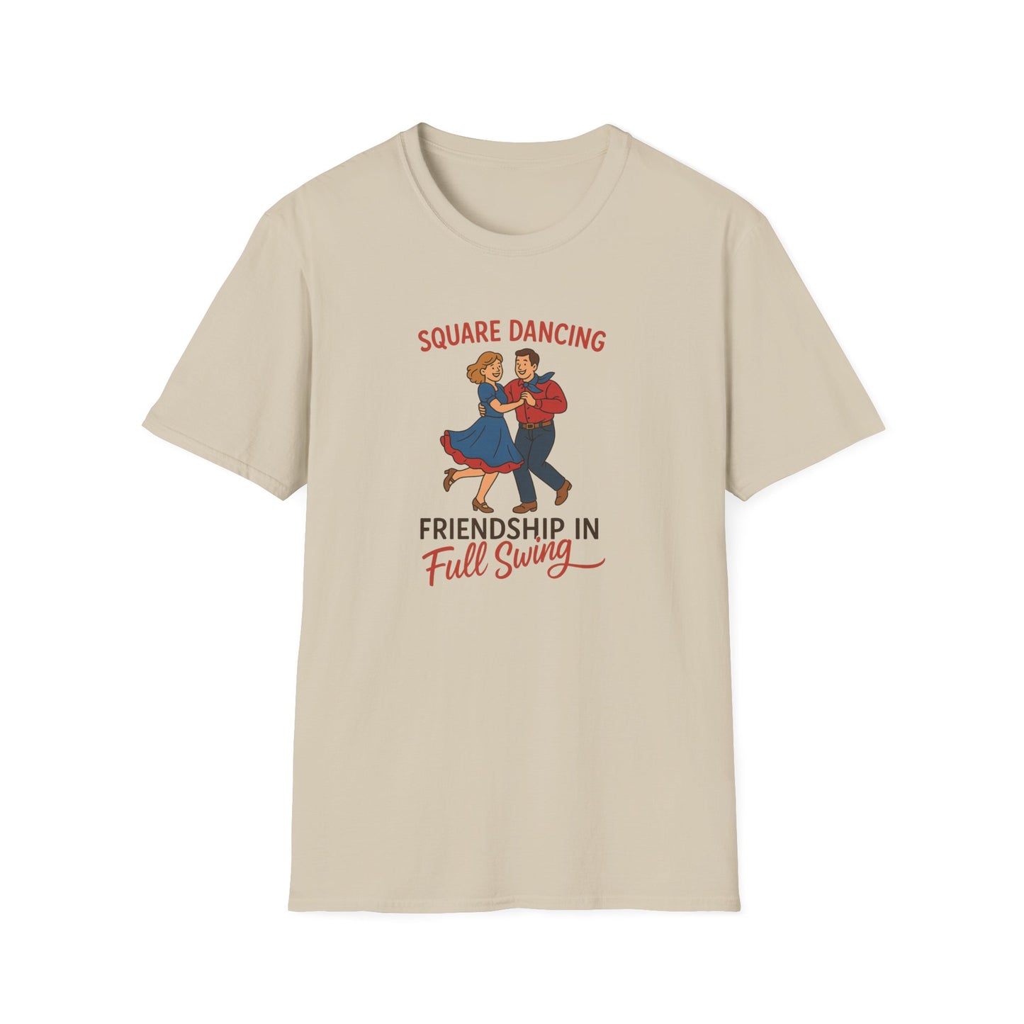 Square Dancing Friendship in Full Swing T-Shirt