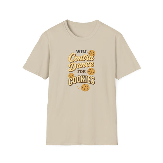Will Contra Dance for Cookies T-Shirt