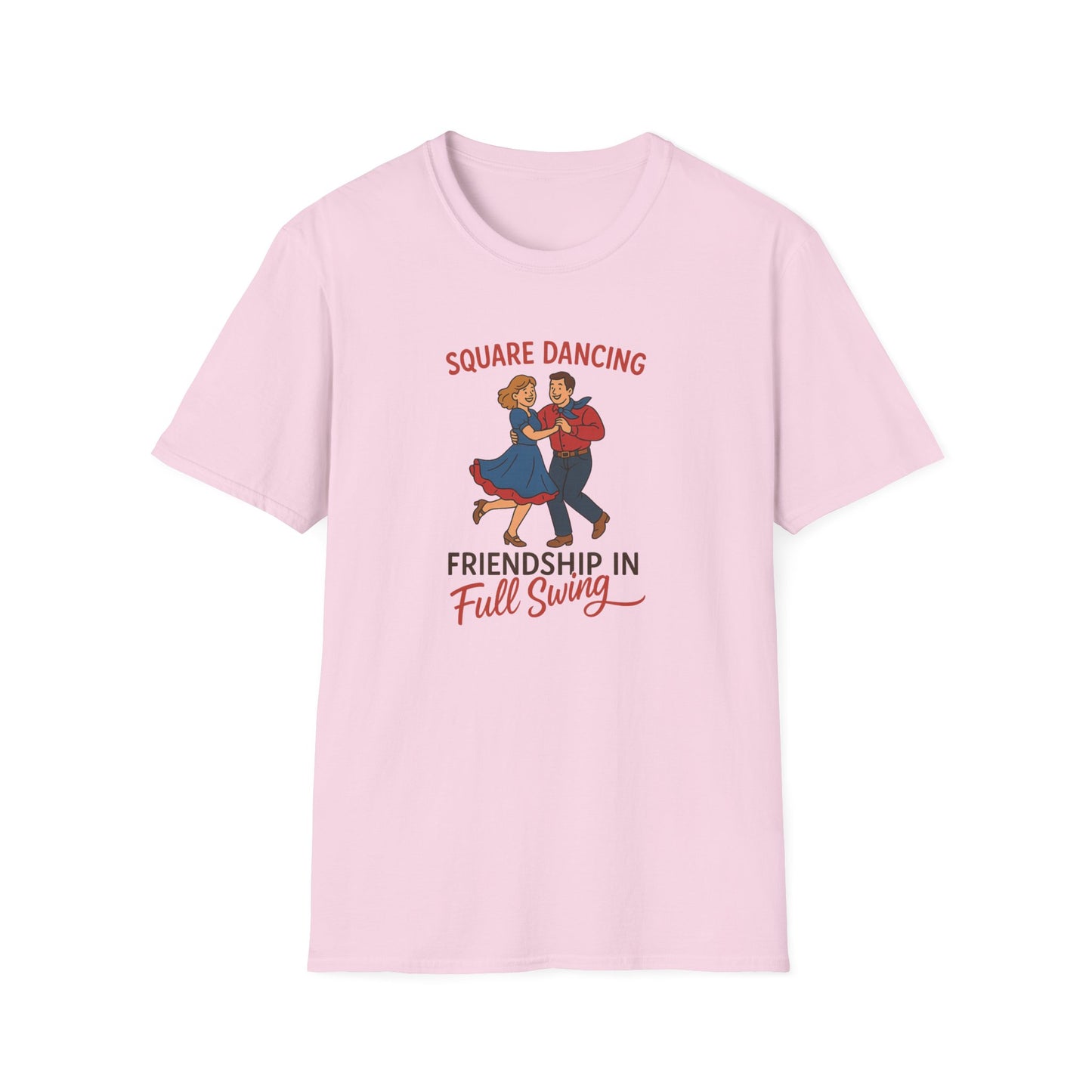 Square Dancing Friendship in Full Swing T-Shirt