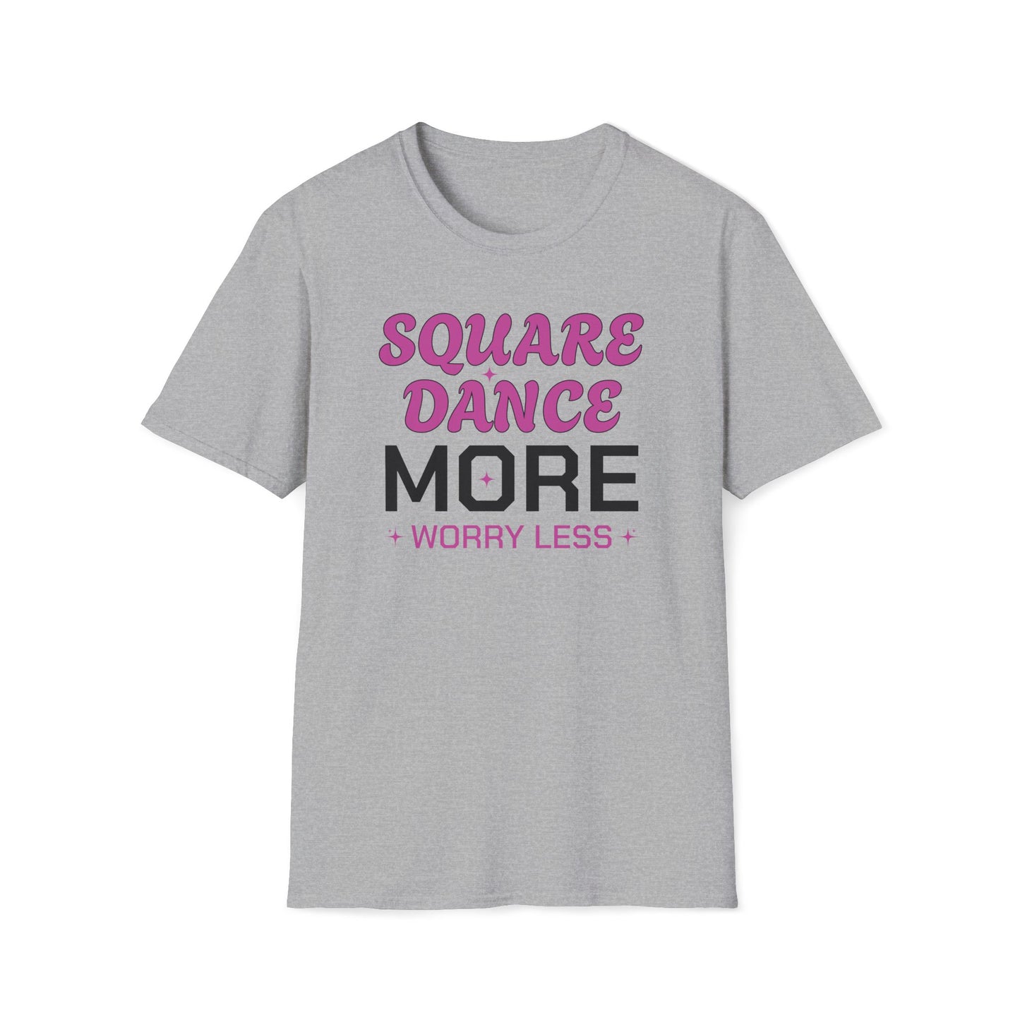 Square Dance More Worry Less T-Shirt