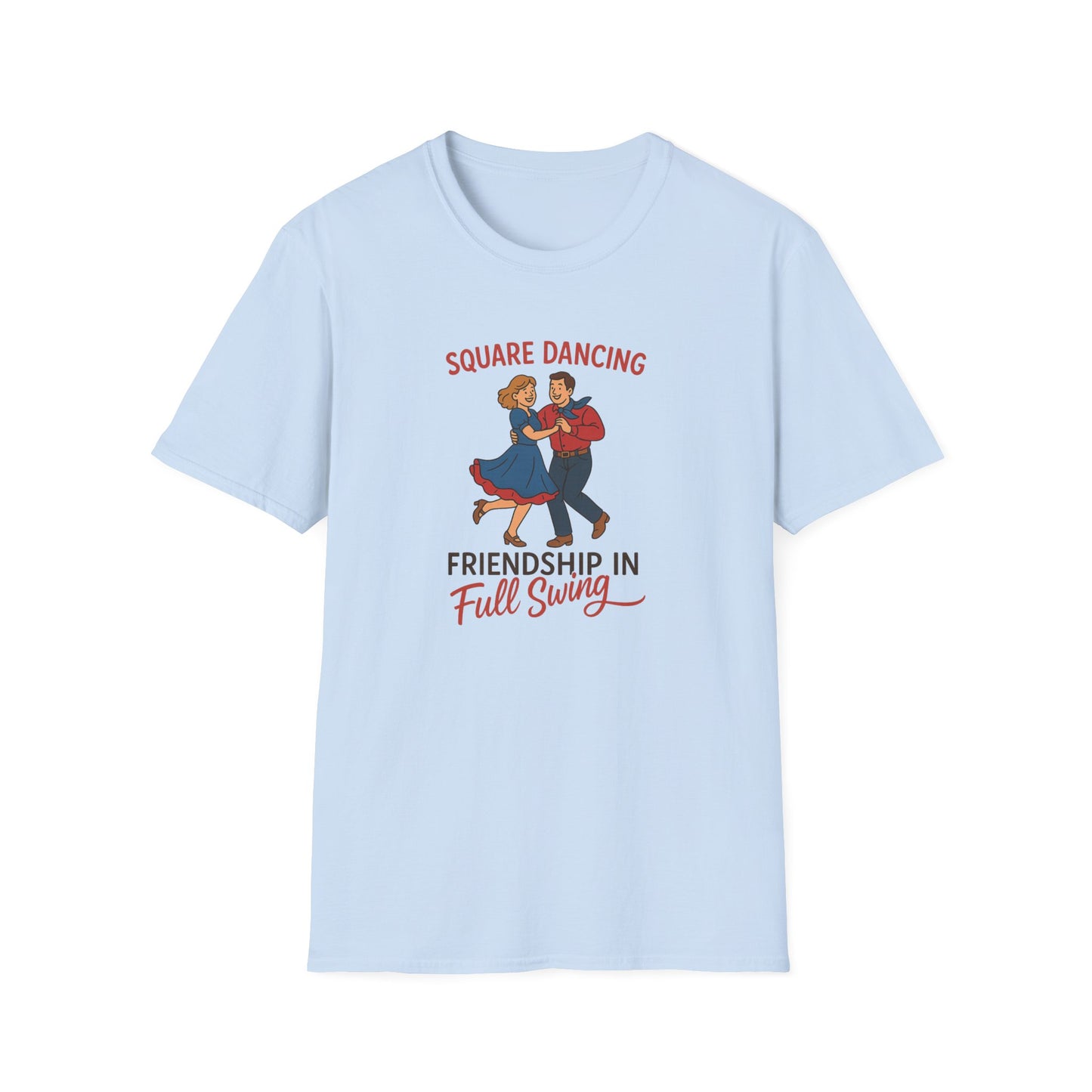 Square Dancing Friendship in Full Swing T-Shirt