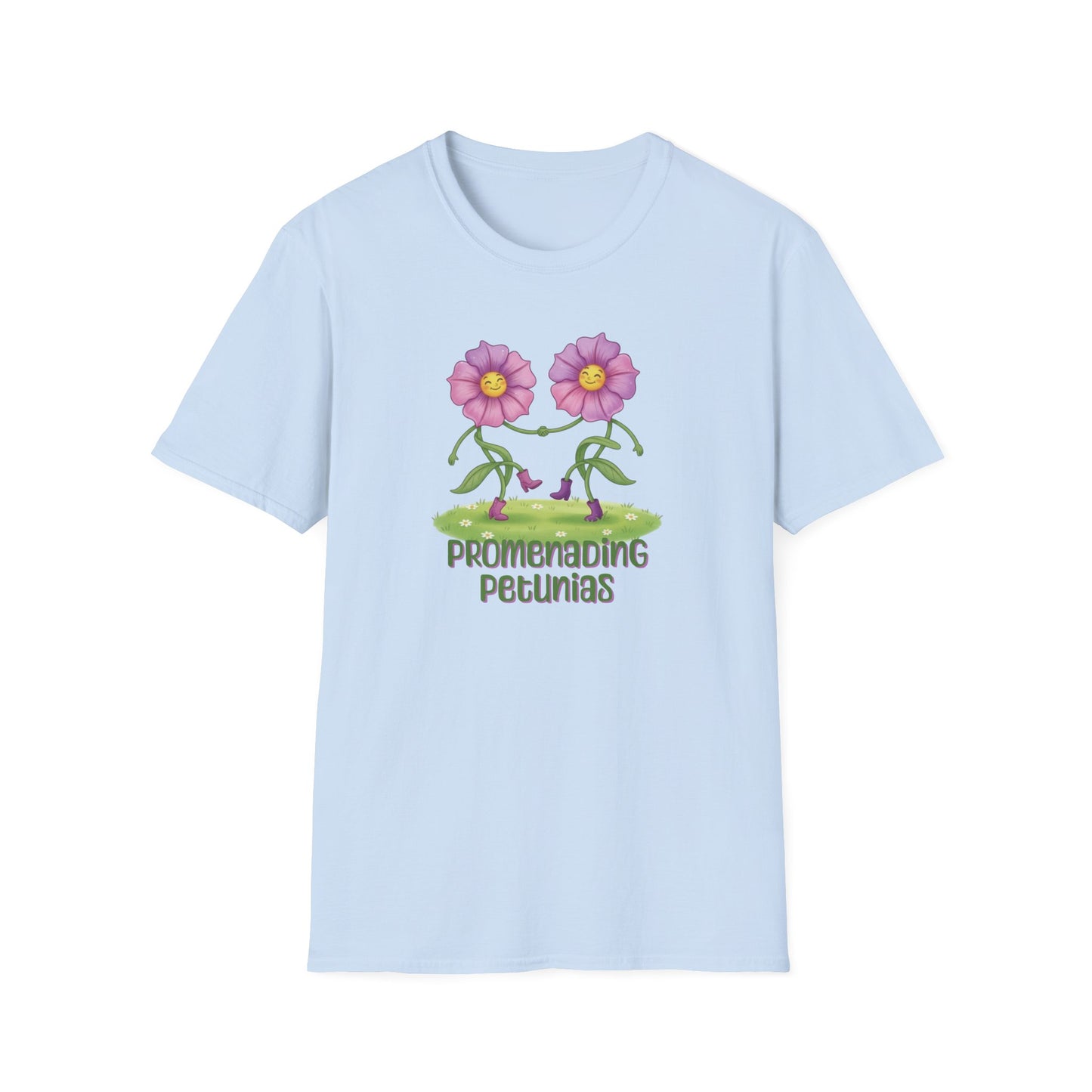 Promenading Petunias T-Shirt