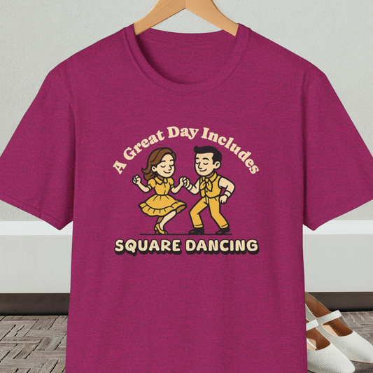 A Great Day Includes Square Dancing T-Shirt