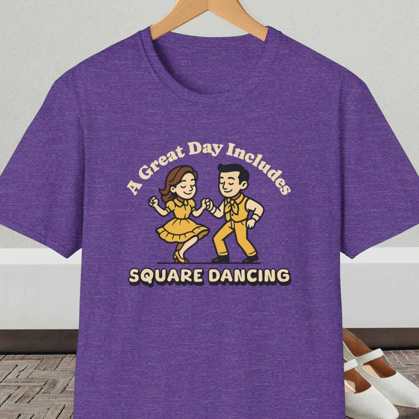 A Great Day Includes Square Dancing T-Shirt