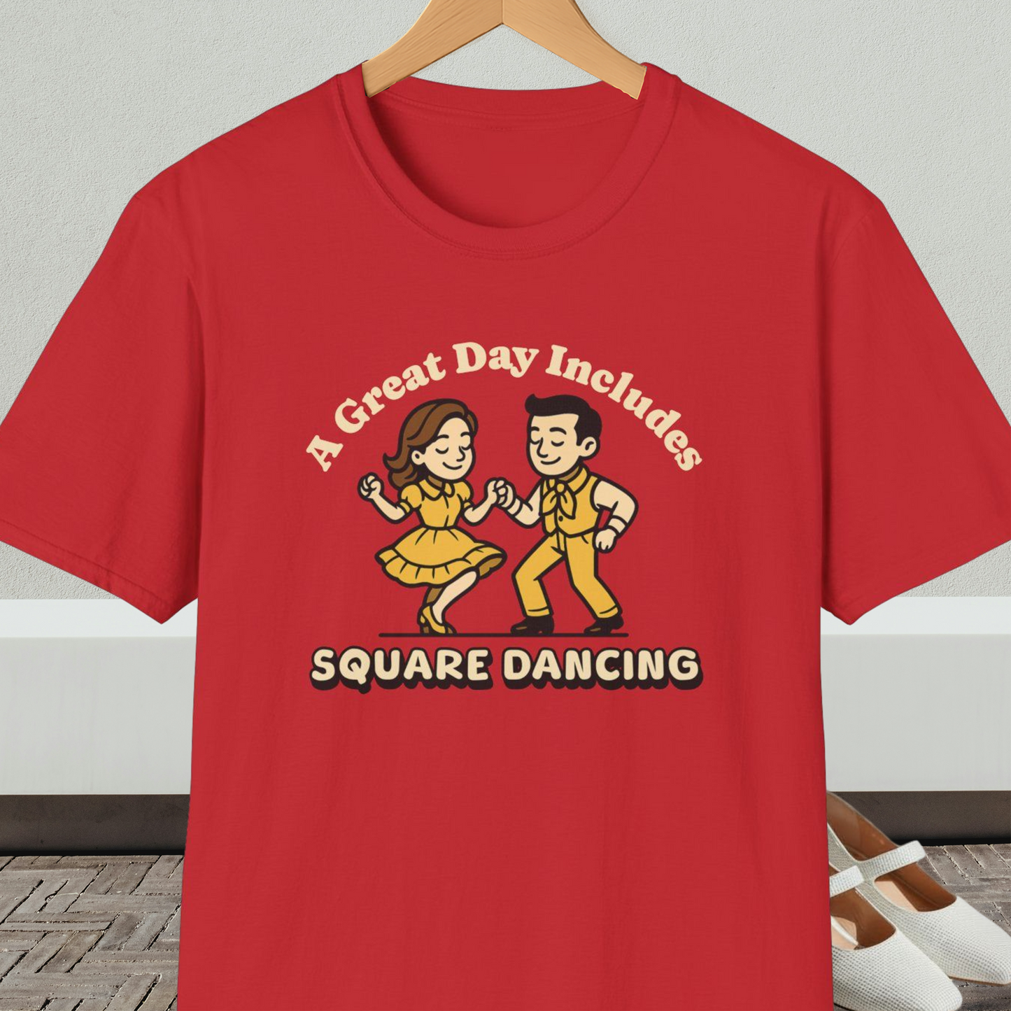 A Great Day Includes Square Dancing T-Shirt